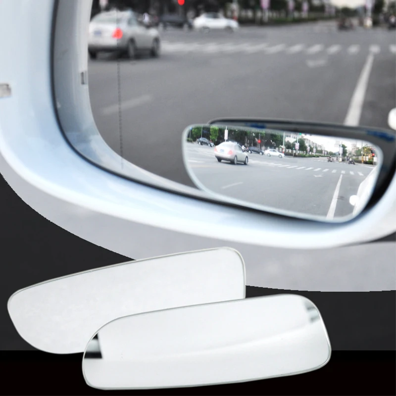 Sikeo, 360 градусов, широкоугольное Выпуклое автомобильное зеркало, зеркало для слепых зон, Парковочное Авто мотоциклетное зеркало заднего вида, регулируемое зеркало