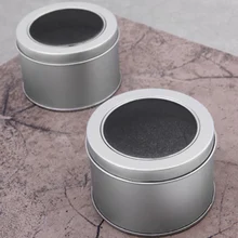 De Bijoux 6 шт. 90 мм круглый металлический подарочная упаковка чехол для браслет шкатулка для драгоценностей Cajas para relojes