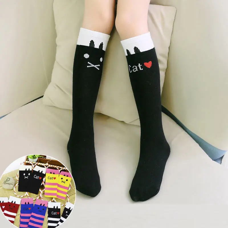 Cute Baby Kids Toddler Boys Girls Knee High Socks Tights Leg Warmer Stockings