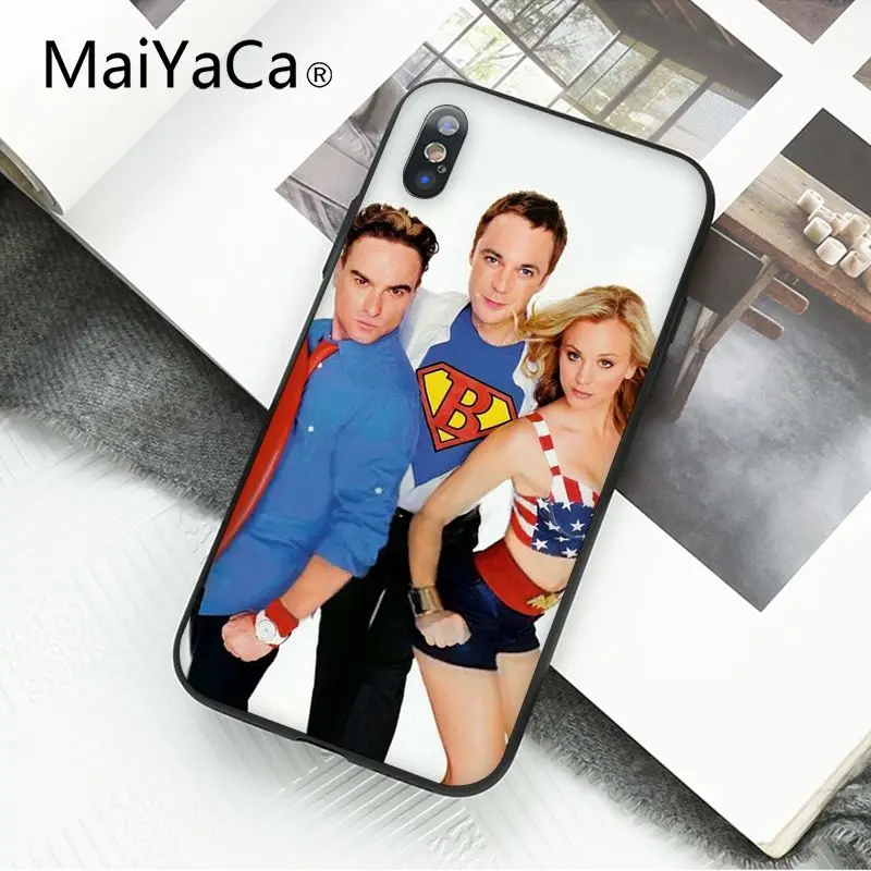 Чехол MaiYaCa The Big Bang Theory для телефона iphone 11 Pro 11Pro MAX 8 7 6S Plus X XS MAX 5 5S SE XR 10