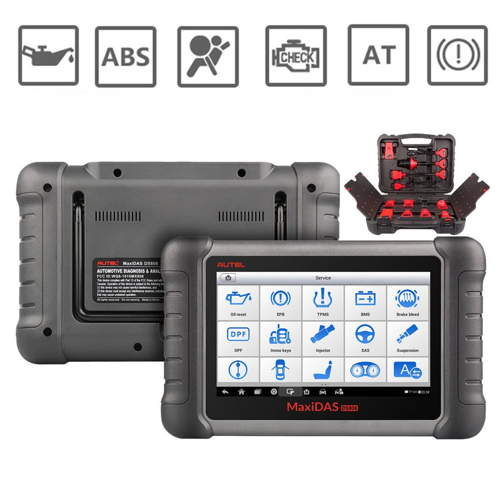 Диагностический автомобильный инструмент Aute maxides DS808K сканер OBD2 считыватель
