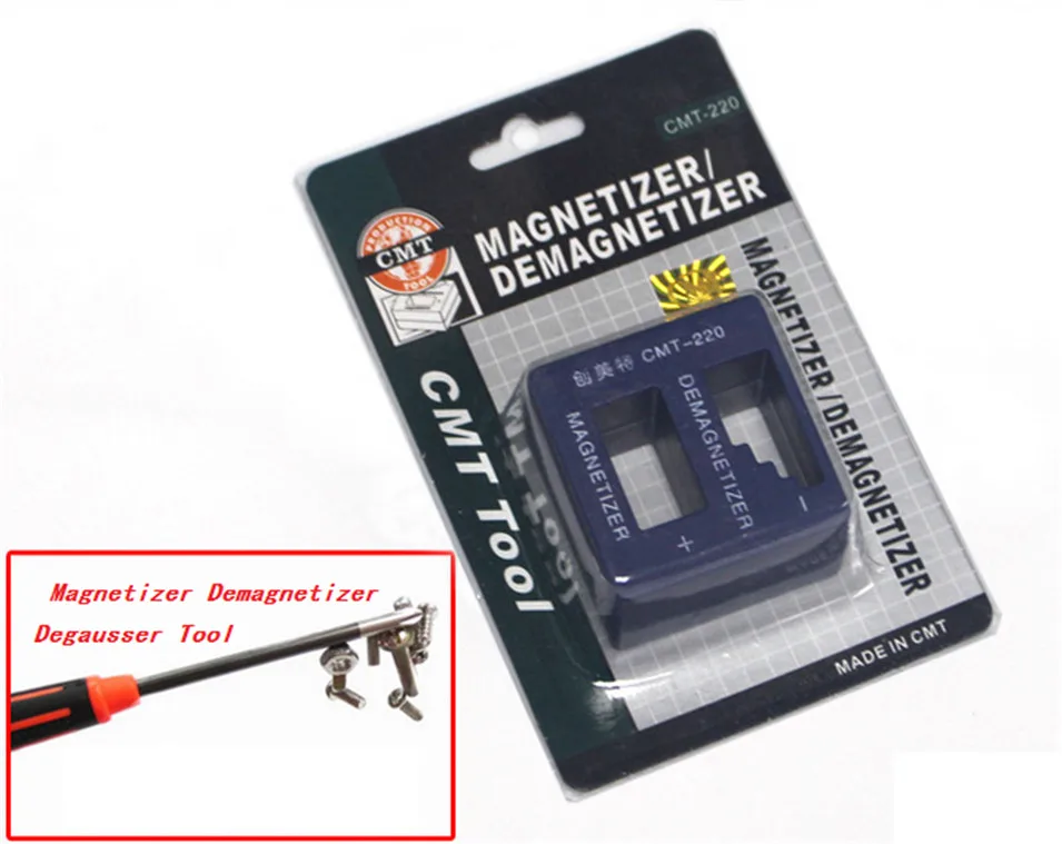 CMT 220 Magnetizer Demagnetizer Degausser Tool for Electric or Manual ...