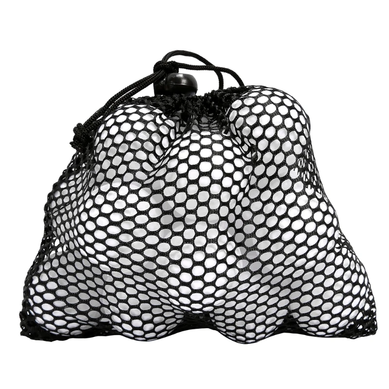 

1 PC Nylon Mesh Nets Bag Golf Table Tennis Ball Storage Pouch Carrying Holder 3 Sizes Golf Bags