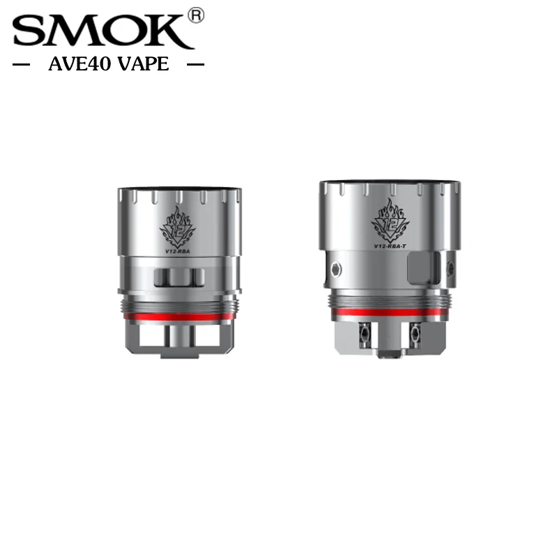 

Smok TFV12 RBA V12-RBA V12 RBA-T TFV12 Coil Head with dual coil deck for TFV12 Atomizer Tank