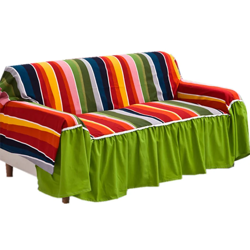 New Couch Covers Sofa Thick Non slip Canvas Fabric Single / Double