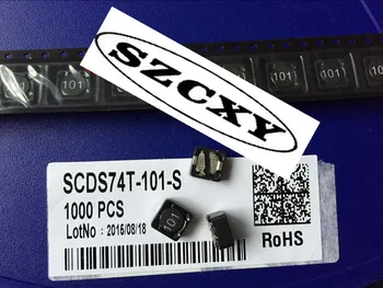 

100% New and original SCDS74T-101M-S 74-100UH 0.6A 7X7X4.5MM Power inductor