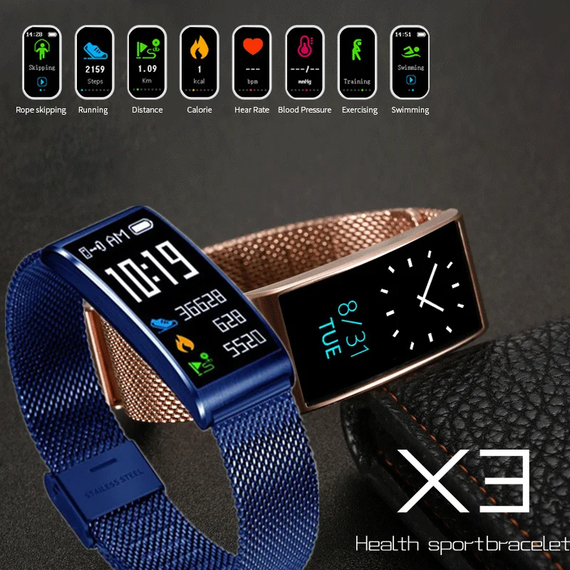 

Smartwatch Men Tracker Pedometer Fitness Sport Watch Blood Pressure Heart Rate Monitor Women Smart Watch for ios Android 2018