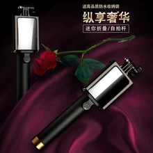 Universal Button Self Selfie Stick monopod With Mirror For Android for iPhone for Samsung Monopod Selfiestick