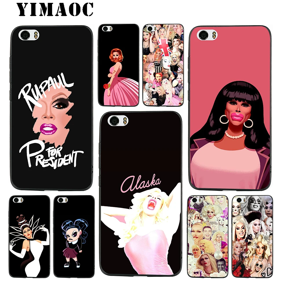 Мягкий силиконовый чехол YIMAOC Alaska Drag Fan art для Xiaomi Redmi Note 9 Mi 8 Se 7 6 6A A1 A2 4X 4A 5A 5 MAX 3 MiA1 |