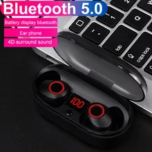 Mini True беспроводной Bluetooth 5,0 Спорт 4D объемный тяжелый бас наушники гарнитура для телефона наушники fone de ouvido дропшиппинг