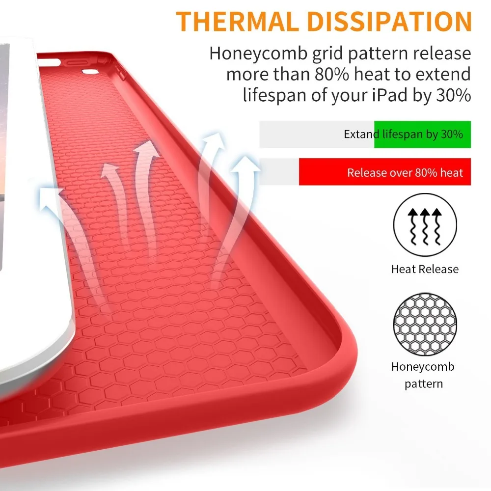 Для iPad Pro 10 5 чехол для Air 3 2019 тонкий из искусственной кожи и силикона мягкая задняя