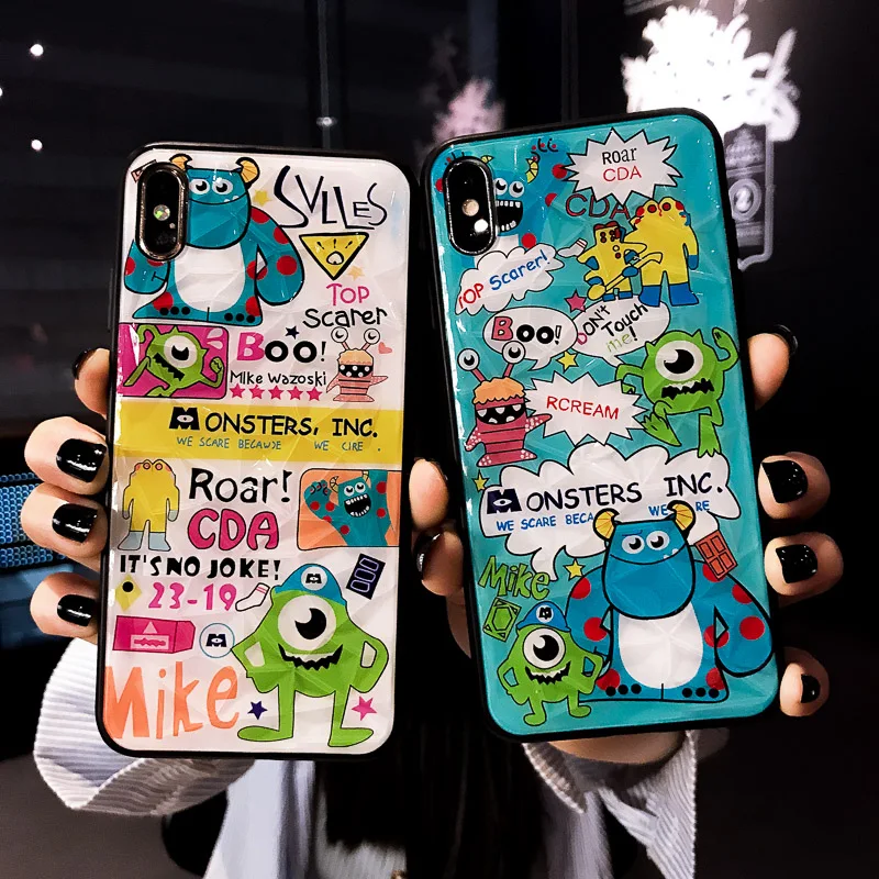 Cartoon Toy Story Monsters University Case For iPhone Xs Max Xr X 8 7 6 6S Plus Cute Matte Soft imd Silicon Phone Cover Fundas |