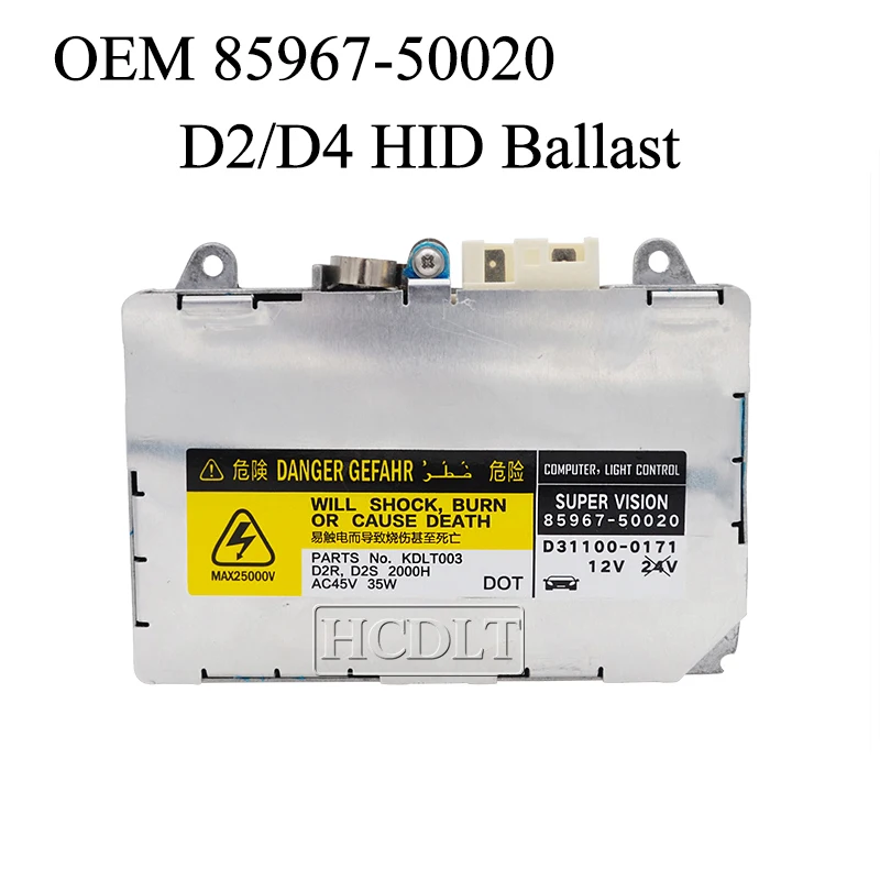 HCDLT New 85967-50020 8596750020 OEM Ballast D2S D2R Xenon Headlight Ballast Control Unit For Lexus Toyota Subaru Legacy Outback (3)