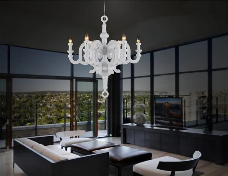 Modern-White-Black-Wood-Chandelier-Pendant-Lamps-for-Living-Room-Dining-Room-Foyer (2)