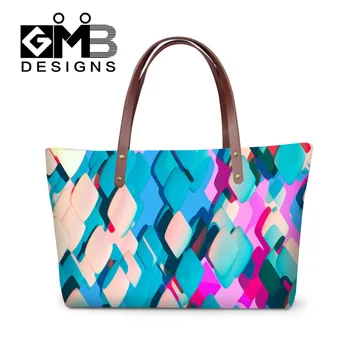 

Fashion Women's Handbags Colorful Pattern Messenger Bag Ladies Casual Large Shoulder Beach Bag Handbag Big Style Top-Handle Bag