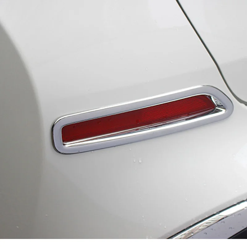 

Free Shipping High Quality ABS Chrome Rear Fog lamps cover Trim Fog lamp shade Trim For Nissan MURANO