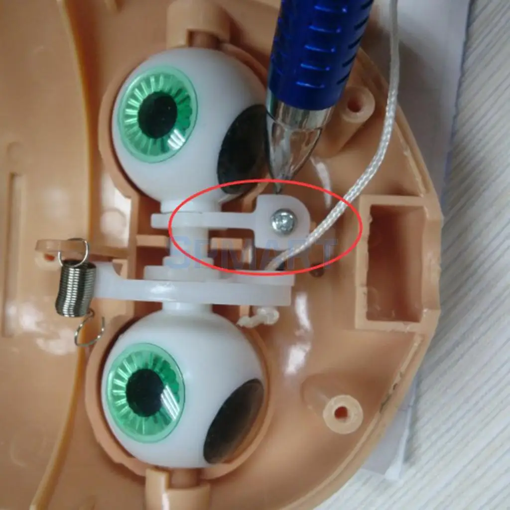 5 Pieces Eye Mechanism T Fixer Bar for 12inch RBL Neo Blythe Azone Pullip Doll Custom - Fixed Eye Mechanism Inside Face Shell