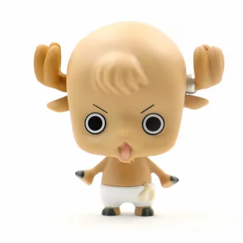 

12CM Japanese anime figure one piece baby Tony Tony Chopper action figure collectible model toys for boys