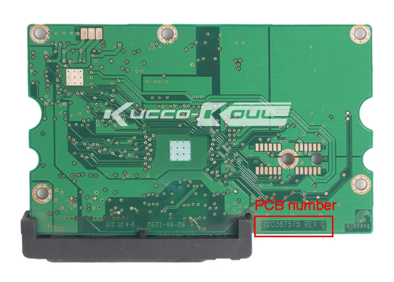 

hard drive parts PCB logic board printed circuit board 100387575 for Seagate 3.5 SATA hdd data recovery hard drive repair