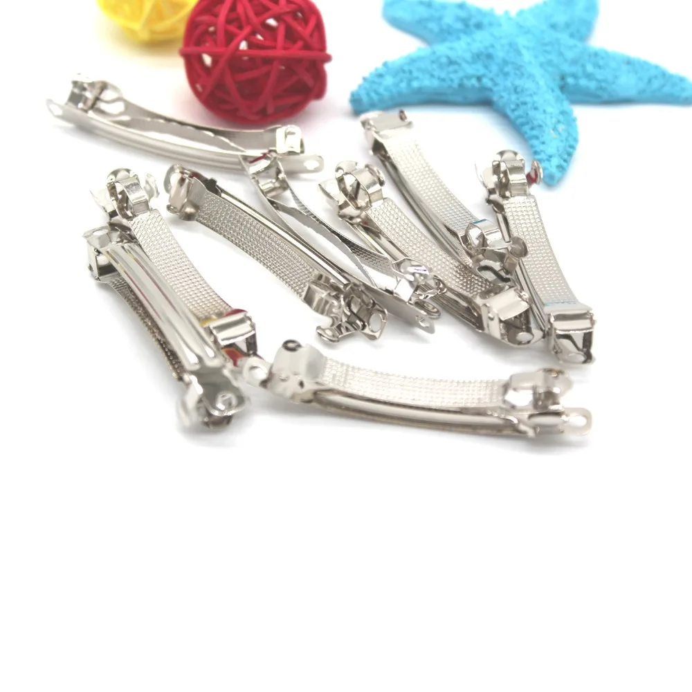 

2 Pcs Hair Clip Barrette Hairpin Hair Accessories 60 MM Barrette For Women Bows
