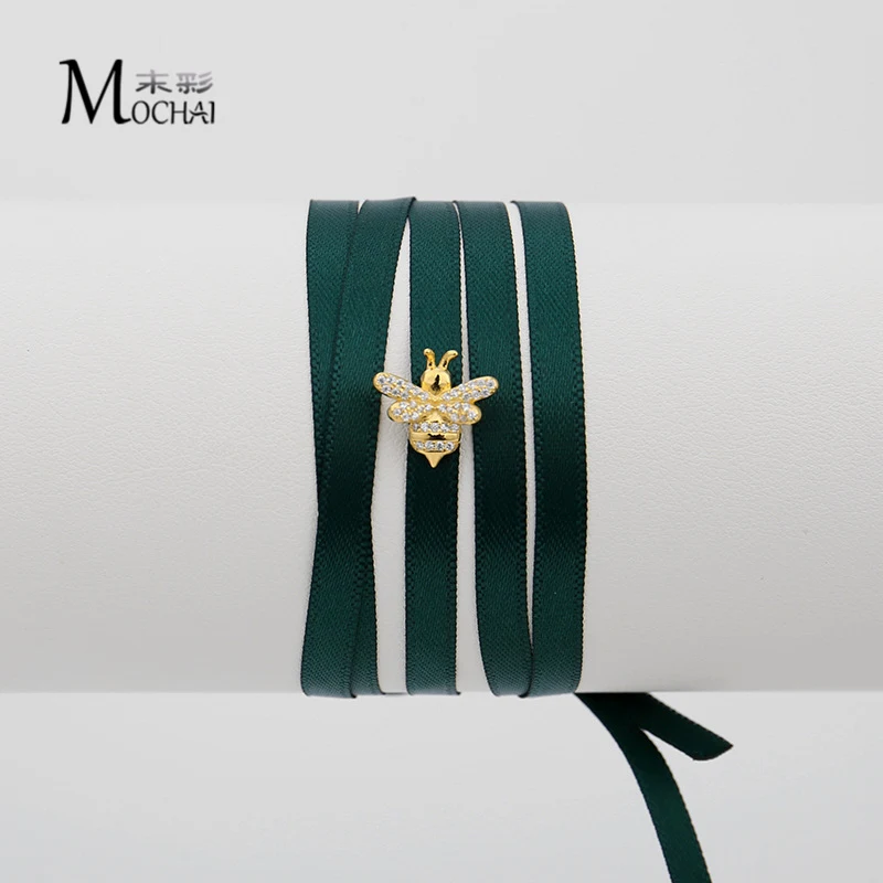 New-Ribbon-Golden-Color-Bib-Bee-Collar-Choker-necklace-For-Women-zk40 (3)