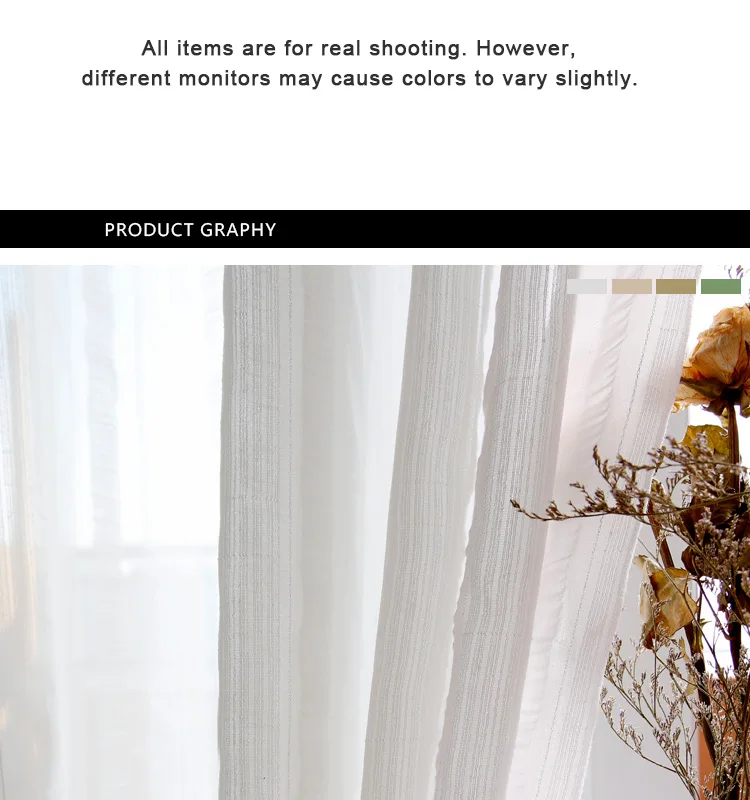 CITYINCITY Tulle kitchen Curtains for living room bedroom Jacquard home decor silver yard sheer luxury white curtain for room 04