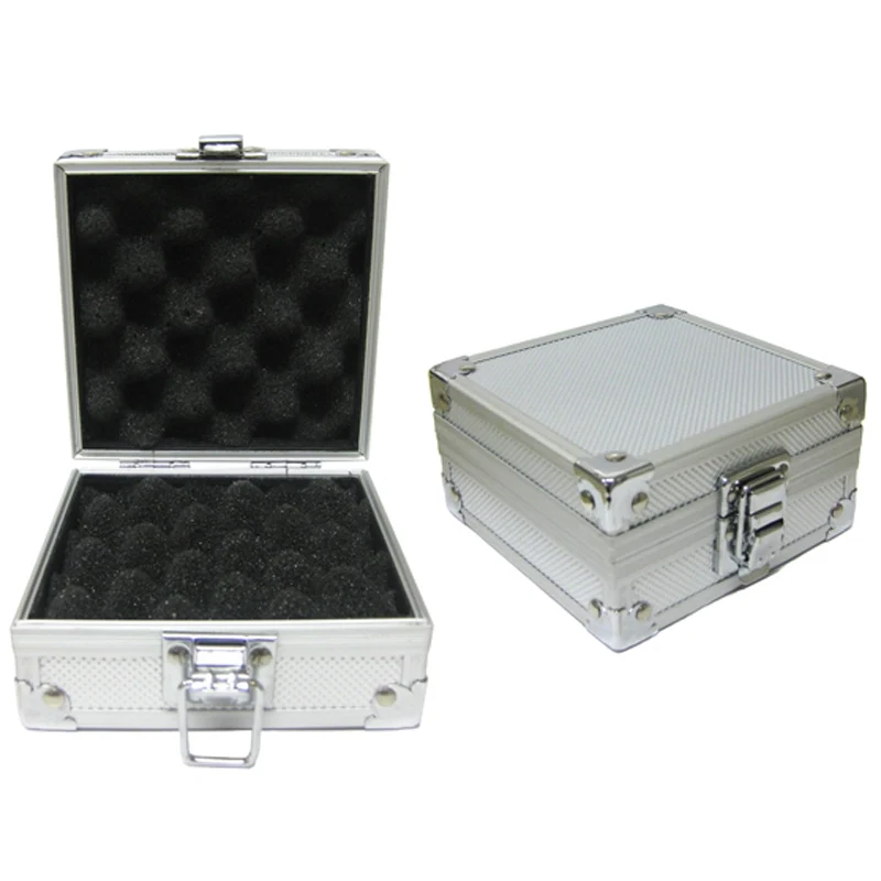 Tattoo Products Tool Boxes Aluminum Alloy Silver Tattoo Kits Case For