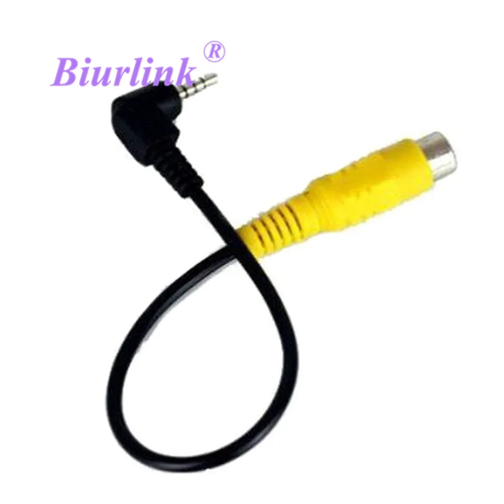 

Universal Gps Video Cable GPS AV IN Adapter 2.5mm AV-IN Cable Car Rear View Camera TO GPS 5pcs/lot
