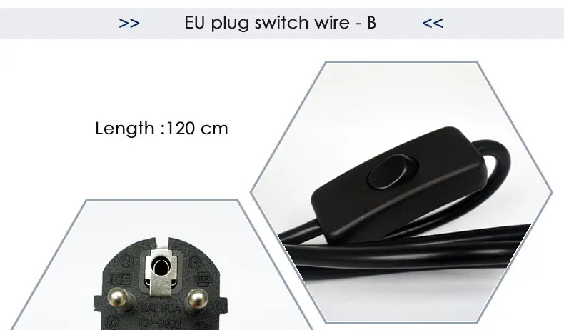 1,8 м линия электропитания затемнение провода лампа кабельный разъём с переключателем светодиодный светильник разъем ЕС вилка соединительный кабель 220 В 110 В