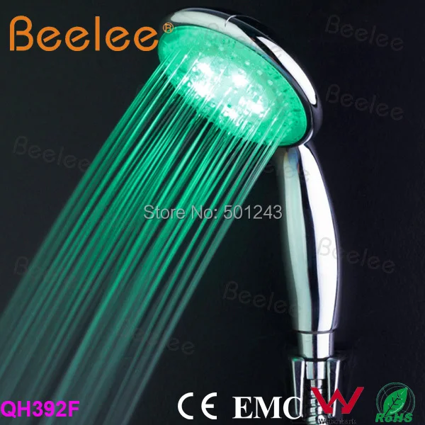 RGB 3 Color Changing LED Light Shower Head Sprinkler Automatic Control Bathroom Shower Head Water Saving Round Hand Shower LED-in Shower Heads from ... RGB 3 Color Changing LED Light Shower Head Sprinkler Automatic Control Bathroom Shower Head Water Saving Round Hand Shower LED-in Shower Heads from ...