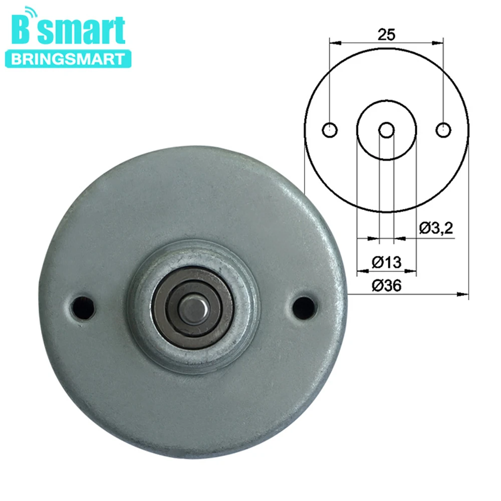 

BringSmart Long Life 24V DC Micro Electric Motor 6000rpm Brushless High Speed Motor Low Noise Electric Motor For Robot DIY R3625