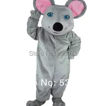 Серый костюм-талисман с изображением крысы и мыши; карнавальные вечерние костюмы с героями мультфильмов для взрослых; костюм-талисман; SW1041