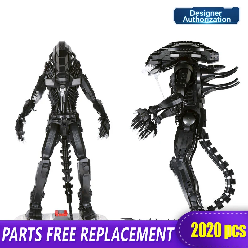 

Xingbao Techinc Blocks 2020pcs Alien Model Building Blocks Compatible with LOGO Bricks Monster Action Figures Toys for Adults
