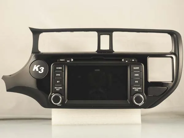 Discount Fit for KIA K2 RIO 2012-2014 OTOJETA android 9.1 Wifi car dvd player tape recorder GPS handfree headunits with canbus red light 1