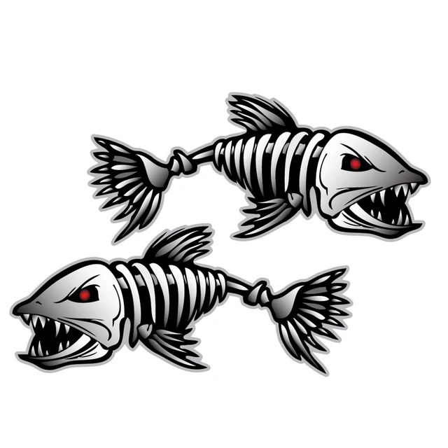 Fishing decals for boats