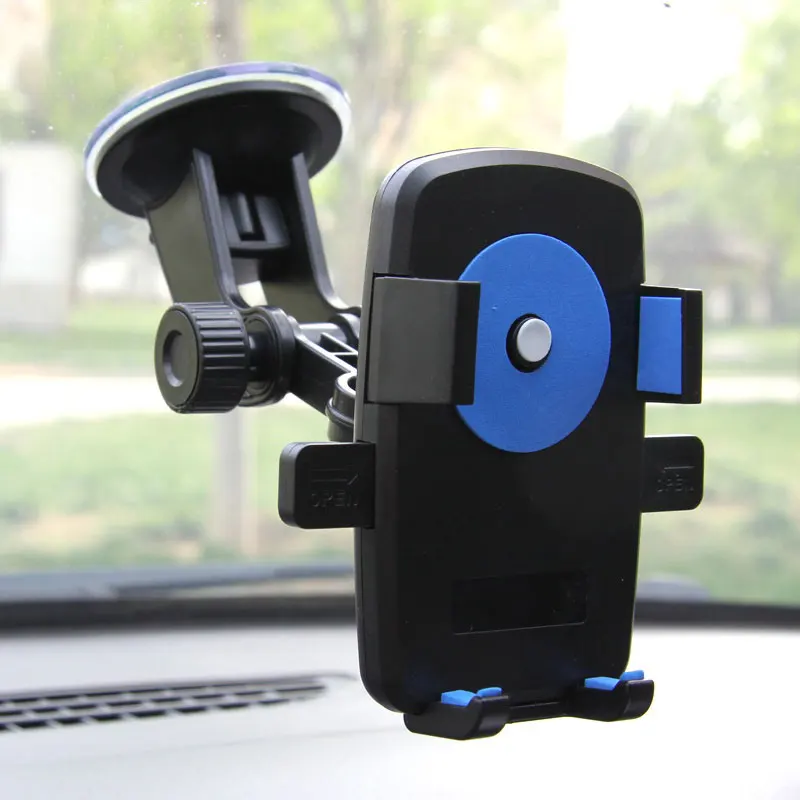 

Universal Car Phone Holder For Phone In Car Mobile Phone Holder Stand 360 Rotation Windshield Mount No Magnetic Phone Holder