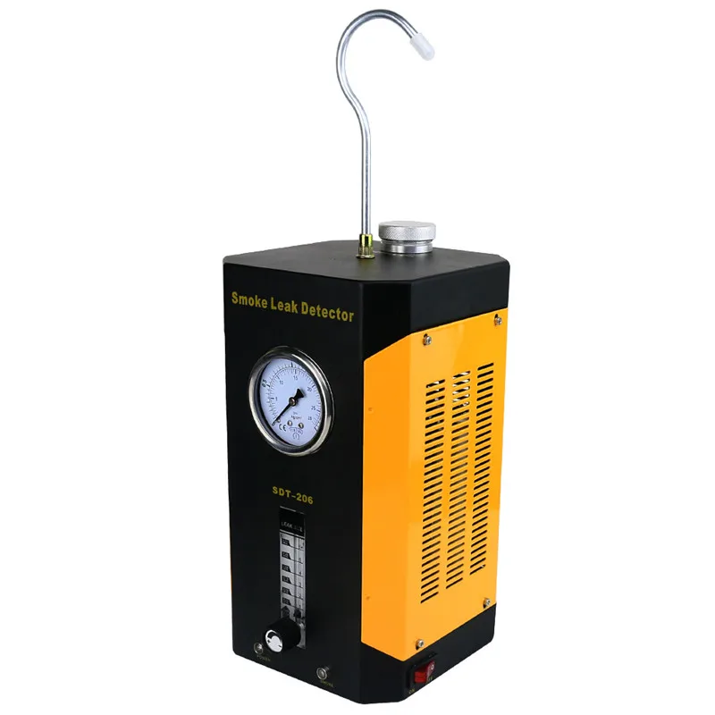 

SDT-206 Car Smoke Leak Detector Diagnostic Tool of Pipe Systems including EVAP for All Vehicle Auto Leakage Locator