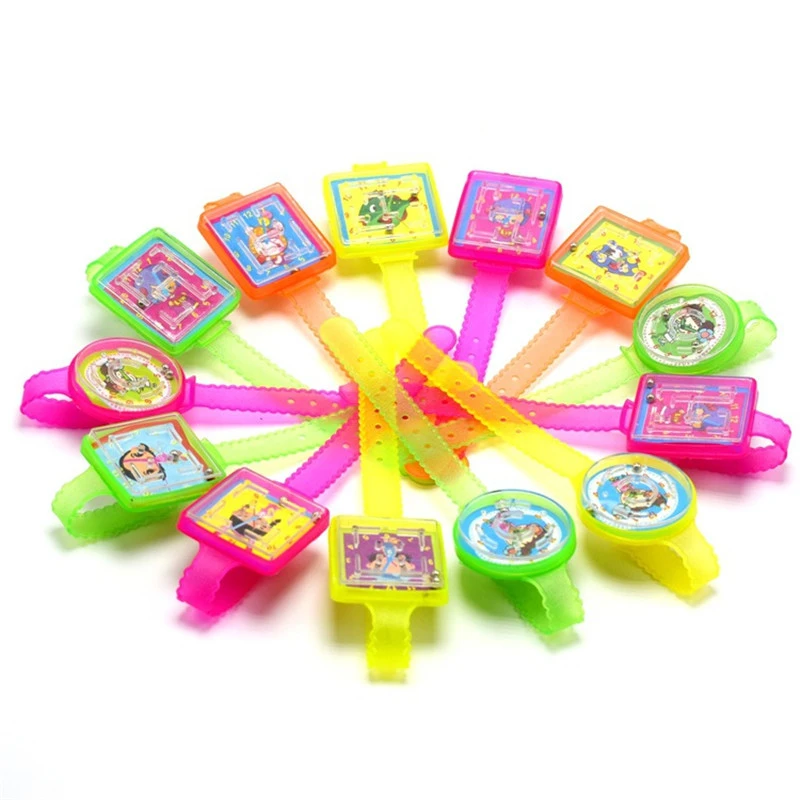 (50 pieces/lot) Baby toys Maze ball game Puzzles Watch toy boys girls
