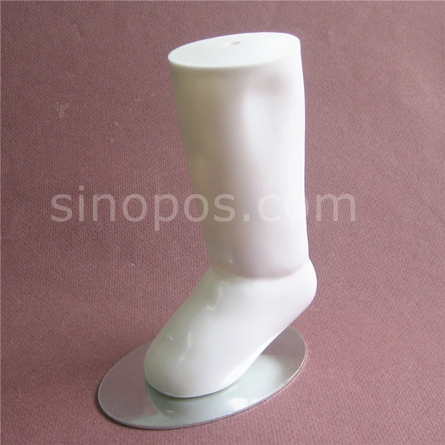 infant socks display magnetic foot form plastic mannequin toe infant mannequin form