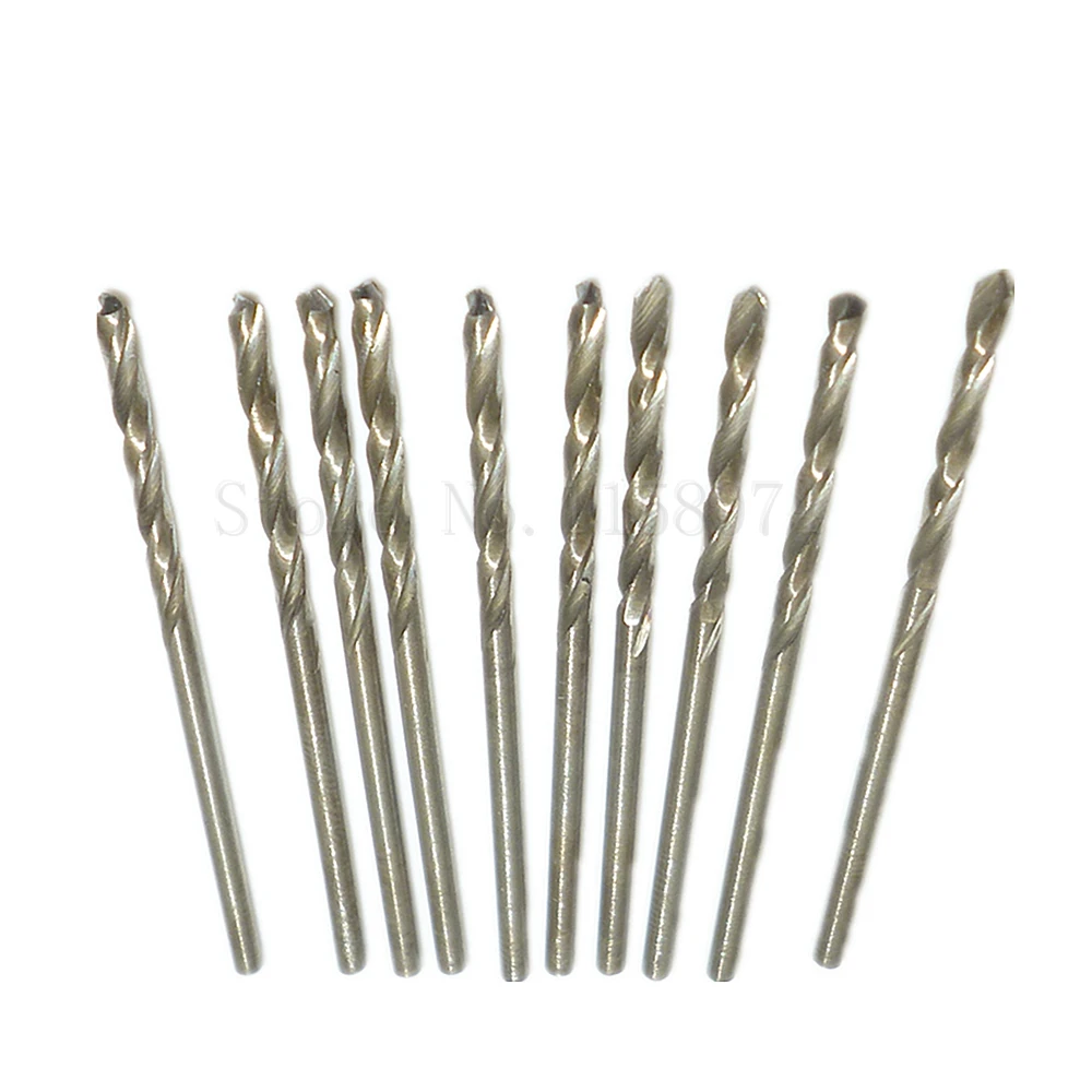 10pcs Micro Drill Bit 2.0mm HSS Straight Shank Electrical Tool Twist Drilling Suitable For Wood Aluminium Plastic | Инструменты