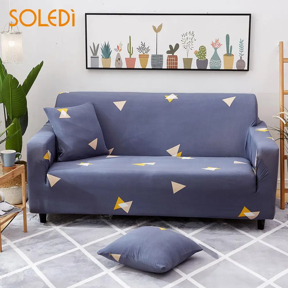 

SOLEDI 1/2/3 Seater Sofa Throw Refresh Polyester Modern Home Decor Sofa Slip Cover Renew Living Room Home Decor