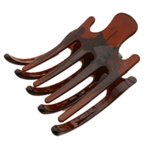 Women Lady Girls Non Slip Grip Large Claw Hair Clip Clamp,Coffee Women Lady Girls Non Slip Grip Large Claw Hair Clip Clamp,Coffee