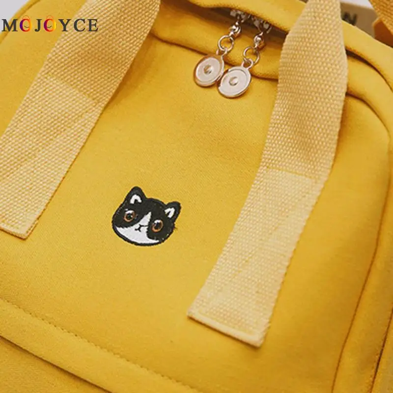 Mochila de lona de estilo Preppy para mujeres y niñas, Mochila escolar Casual para adolescentes, Mochila de estilo coreano, Mochila femenina