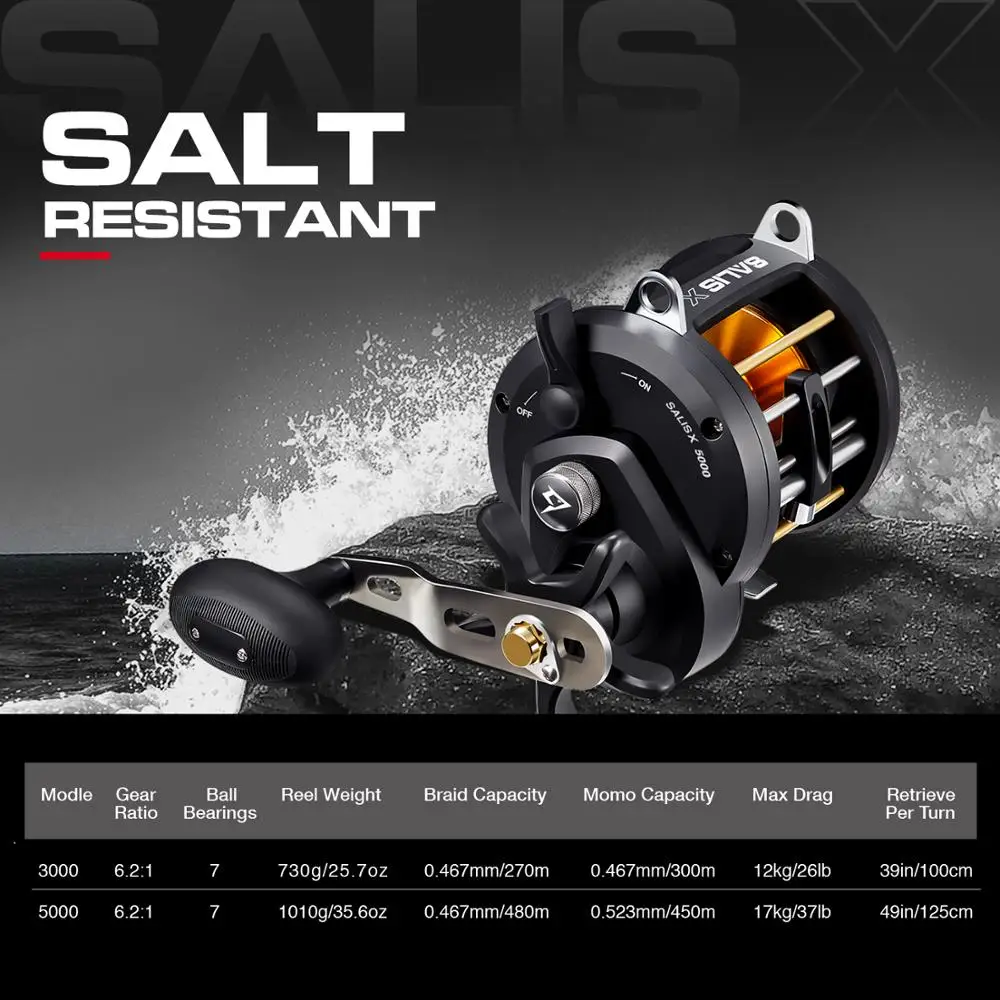 spinning reel with bait clicker