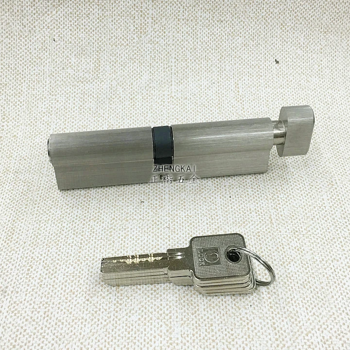 Дверной цилиндр мм 120 мм безопасность для 90 мм-100 мм толщина дверной замок цилиндр интерьер спальня гостиная замок ручка 5 шт. латунный ключ