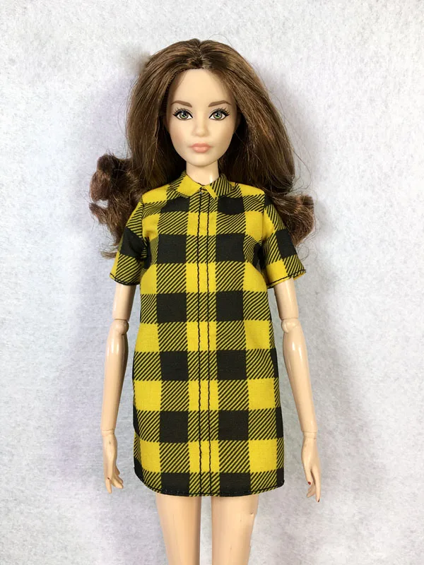 Платье для куклы, Одежда для куклы, брюки, юбка для BB 1:6, кукла BBI301 - Цвет: a dress only