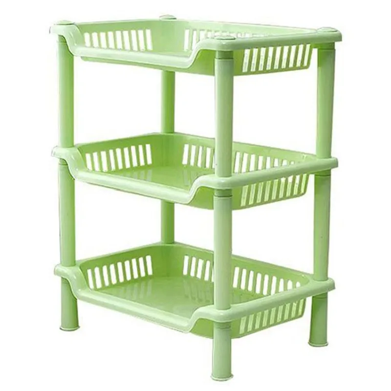 Bathroom Shelves of 3 Layers, Plastic Storage.High quality materials