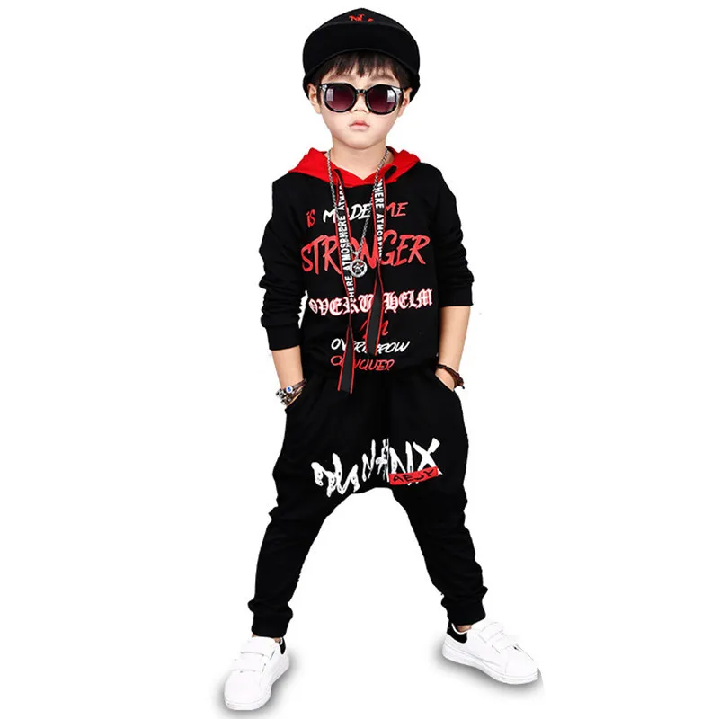 

Autumn Boy Set T Shirt + Pant Roupas Infantis Menina Hooded Baby Tracksuit Children Clothing Casual Suit Kids Boys Clothes