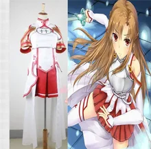 Espada de arte en línea yuuki asuna anime cosplay disfraces de halloween de halloween para las mujeres party lolita dress disfraces vestodies