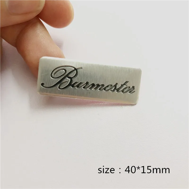 

6X Burmester car stickers Audio Speaker sticker Car styling Interior decoration 29X8MM accessories 40*15mm